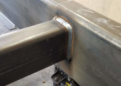 Tiny House Trailer Crossmember Weld